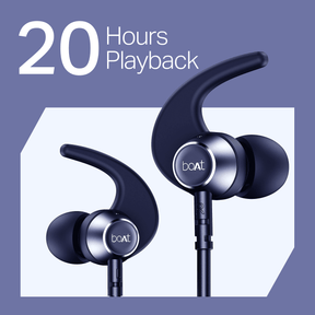 boAt Rockerz 202 | Wireless Neckband with BEAST™ Mode, ENx™ Tech, Dual Pairing & 20H Playback