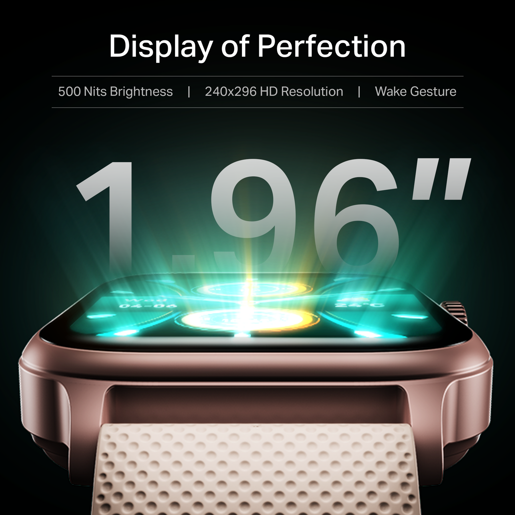 boAt Storm Infinity Plus | Power-Packed Smartwatch with HD Display & 20-Day Battery