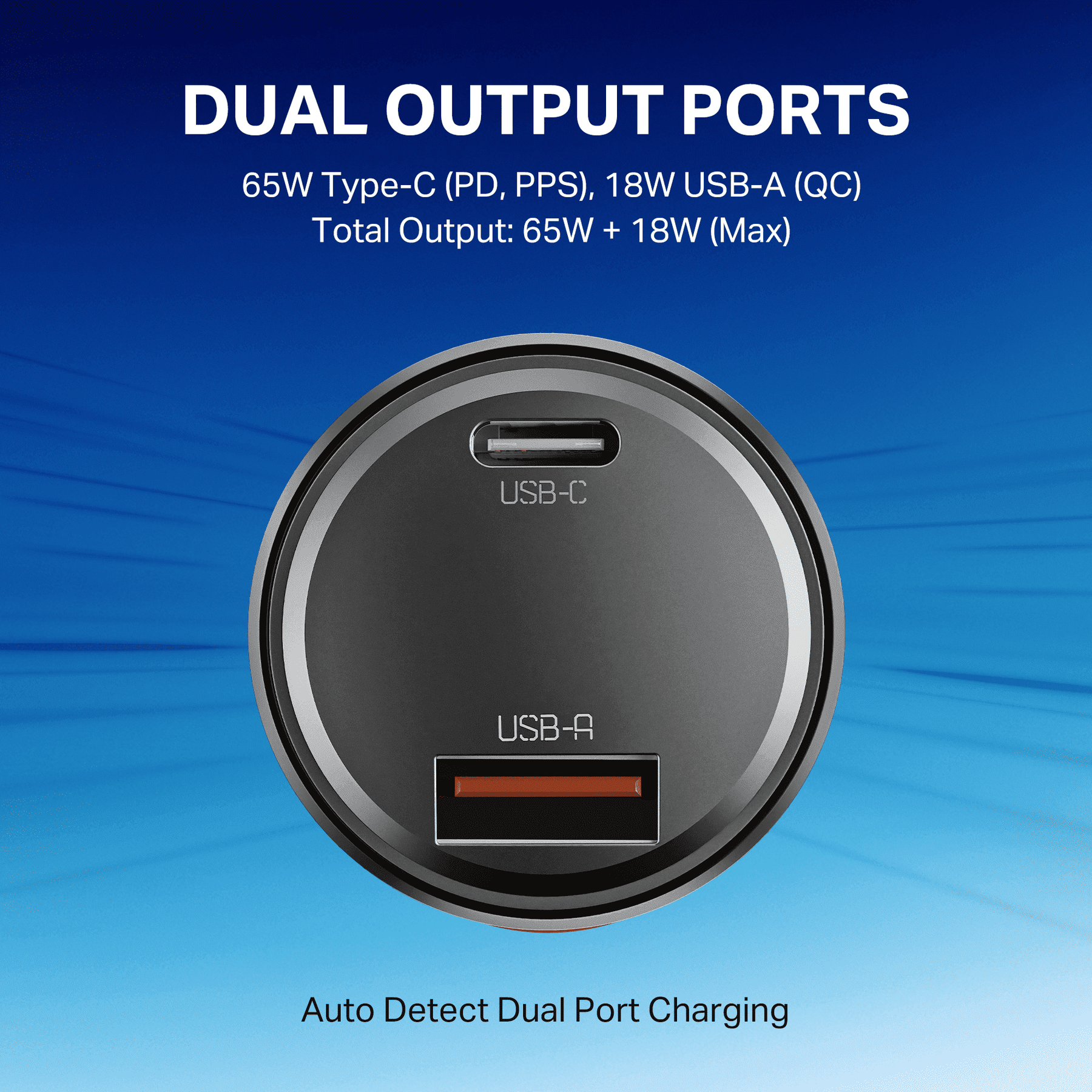 boAt 83W Fast Car Charger | 83W Dual-Port Car Charger with QC, PD & PPS, 12-Layer Smart IC Protection