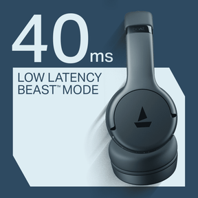 boAt Rockerz 411 | Wireless Headphones with 40mm Drivers, BEAST™ Mode, ENx™ Tech & 40H Playback