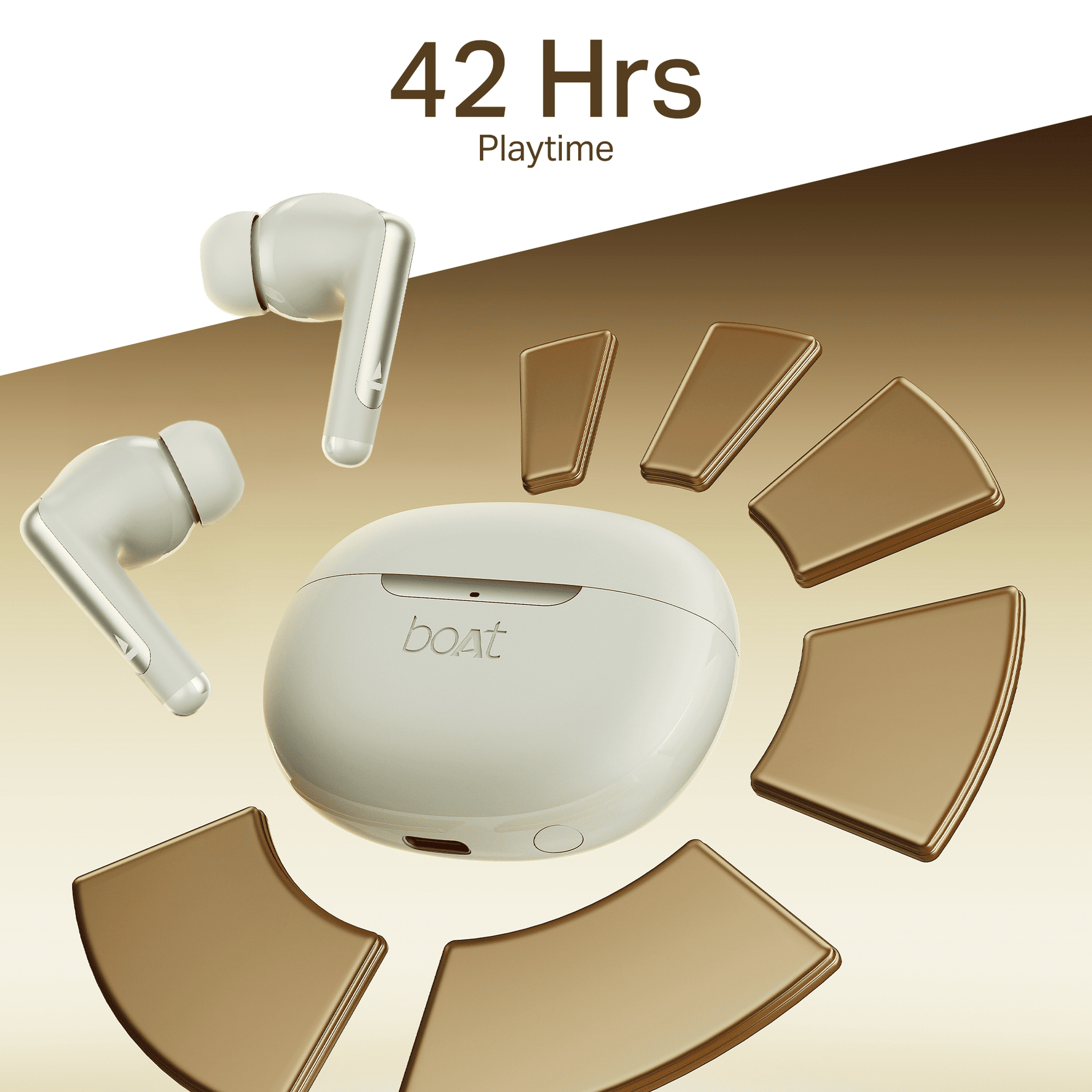 boAt Airdopes 141 Elite ANC | Wireless Earbuds with 42 Hours Playback, Up to 35dB ANC, BEAST™ Mode, Dual EQs, ENx™ Tech