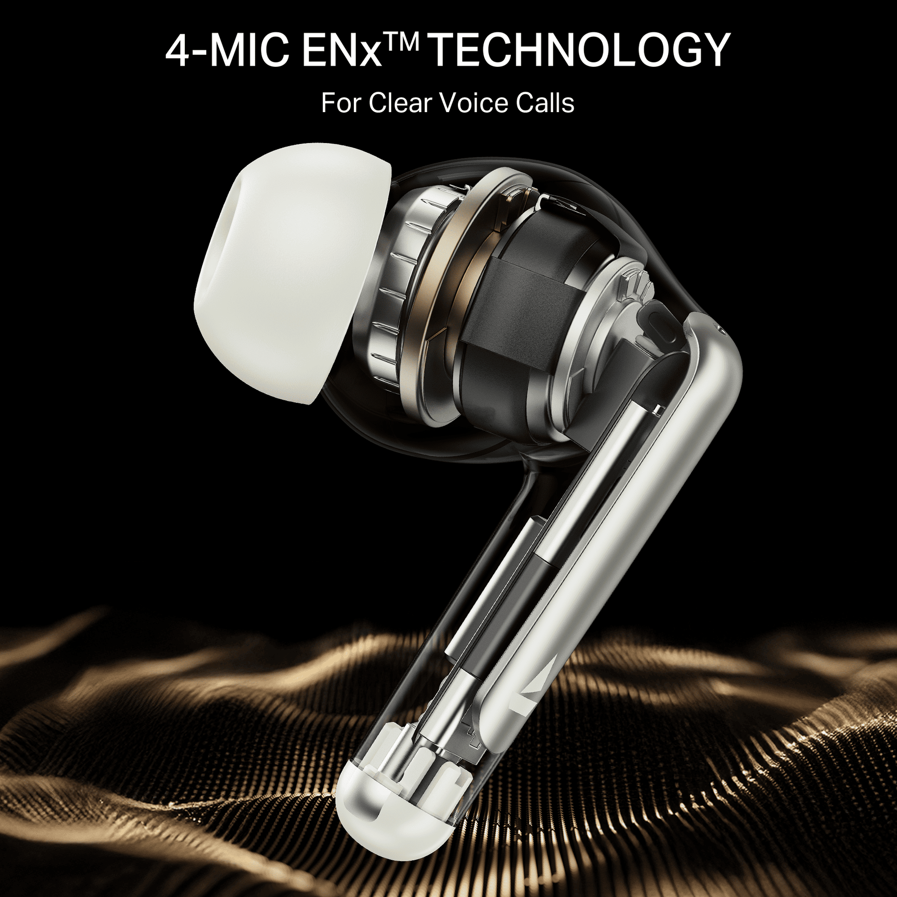 boAt Airdopes 141 Elite ANC | Wireless Earbuds with 42 Hours Playback, Up to 35dB ANC, BEAST™ Mode, Dual EQs, ENx™ Tech