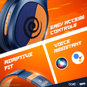 boAt Rockerz 460 Naruto Edition | Naruto Series – Wireless Headphones with 30 Hours Playback & BEAST™ Mode