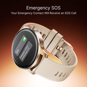 boAt Ultima Prime | Smartwatch with 1.43" AMOLED Display, Cloud Watch Faces, Emergency SOS, BT Calling, Functional Crown