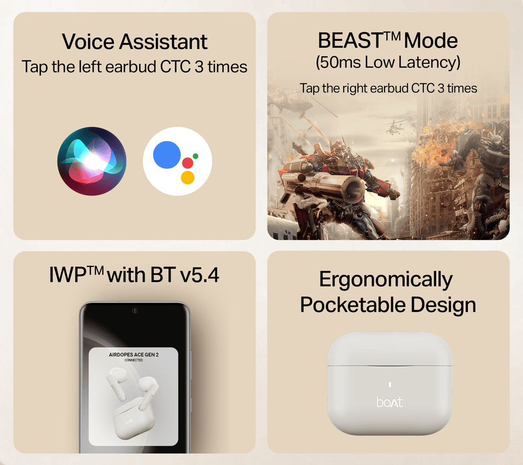 boAt Airdopes Ace Gen 2 True Wireless Earbuds - Image 10
