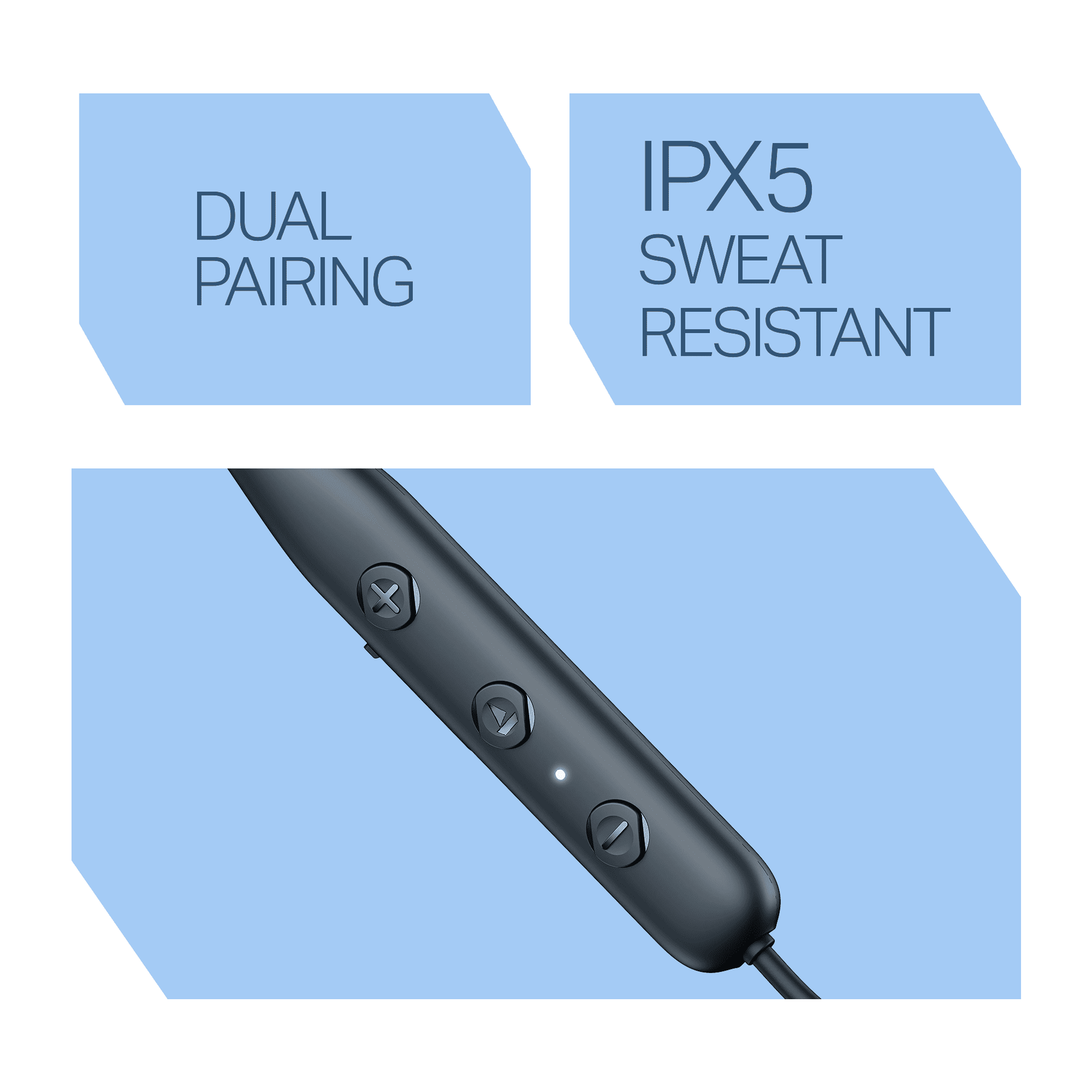 boAt Rockerz 200 | Wireless Earphone with 60H Playback, ASAP™ Charge, BEAST™ Mode, ENx™ Technology