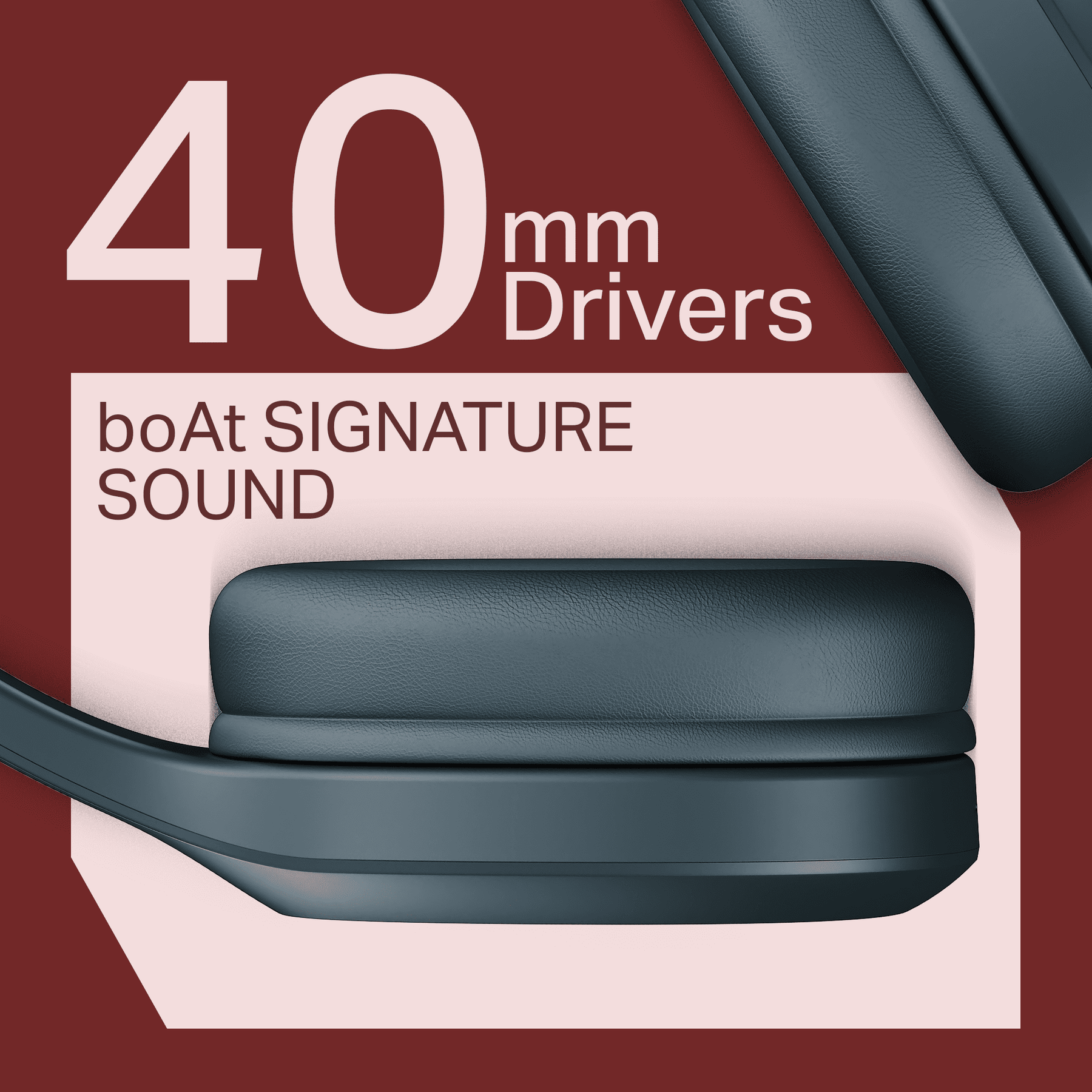boAt Rockerz 412 | Wireless Headphones with 40mm Drivers, BEAST™ Mode, ENx™ Tech & 60H Playback
