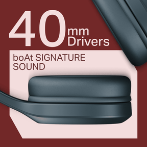 boAt Rockerz 412 | Wireless Headphones with 40mm Drivers, BEAST™ Mode, ENx™ Tech & 60H Playback