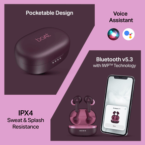 boAt Airdopes 71 | Wireless Earbuds with 40 Hours Playback, BEAST™ Mode, ENx™ Technology, Dual Mic with ENx™ Technology