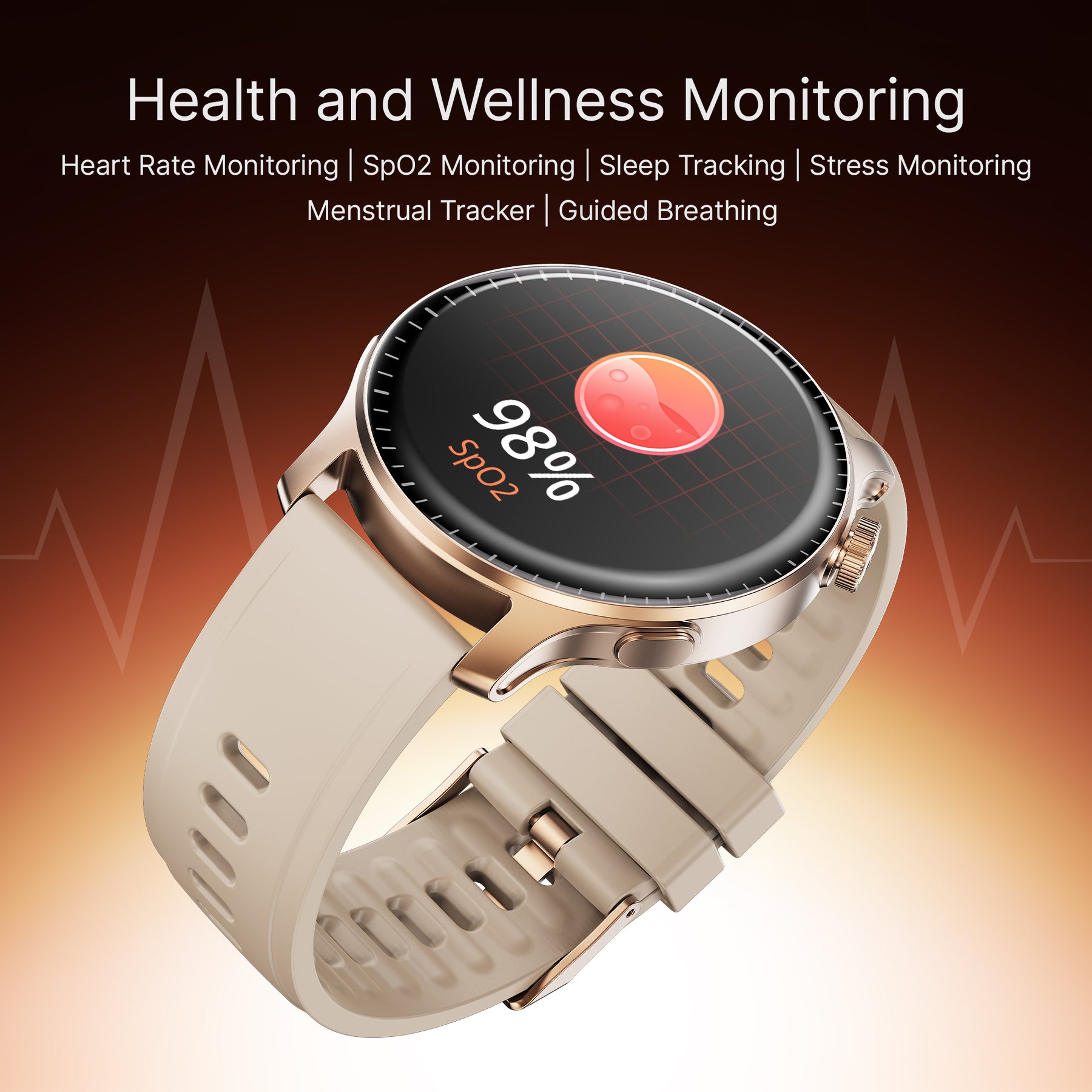 boAt Ultima Prime | Smartwatch with 1.43" AMOLED Display, Cloud Watch Faces, Emergency SOS, BT Calling, Functional Crown