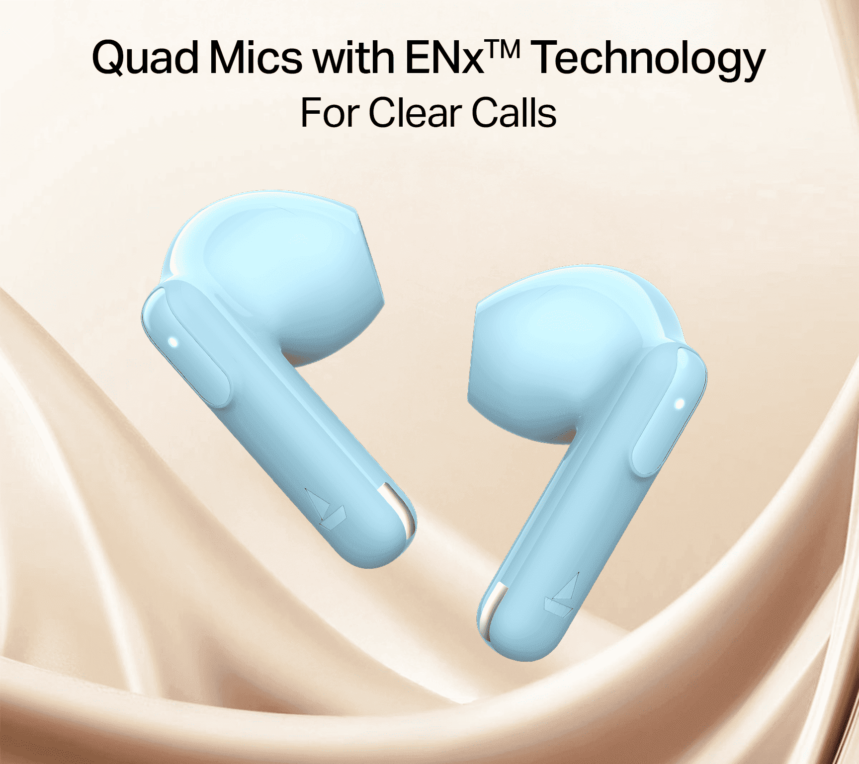 boAt Airdopes Ace Gen 2 | True Wireless Earbuds with 45 Hours Playback, ENx™ Tech & BEAST™ Mode