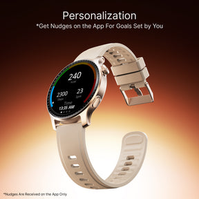 boAt Ultima Prime | Smartwatch with 1.43" AMOLED Display, Cloud Watch Faces, Emergency SOS, BT Calling, Functional Crown