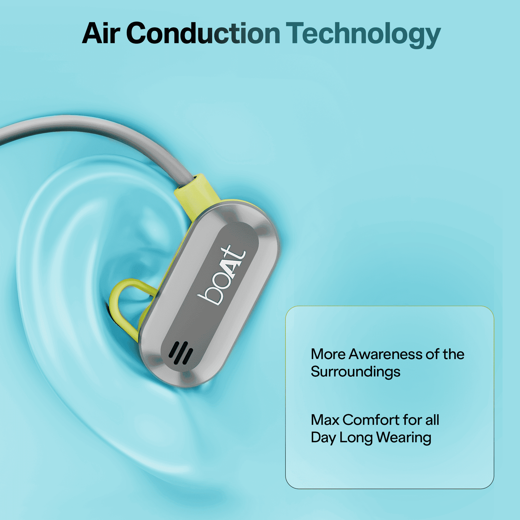 boAt Rockerz 261 Pro | Wireless Earphone with 15 Hours Playback, ASAP™ Charge, 14.8mm Drivers, Bluetooth v5.3, ENx™ Tech (Perfect for Outdoor Sports)