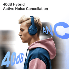 boAt Rockerz 512 ANC | Wireless Headphones with 40dB Hybrid ANC, 80H Playback & boAt Signature Sound