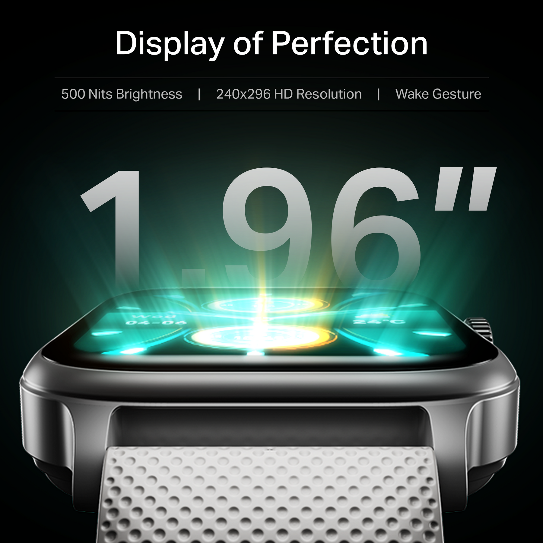 boAt Storm Infinity Plus | Power-Packed Smartwatch with HD Display & 20-Day Battery