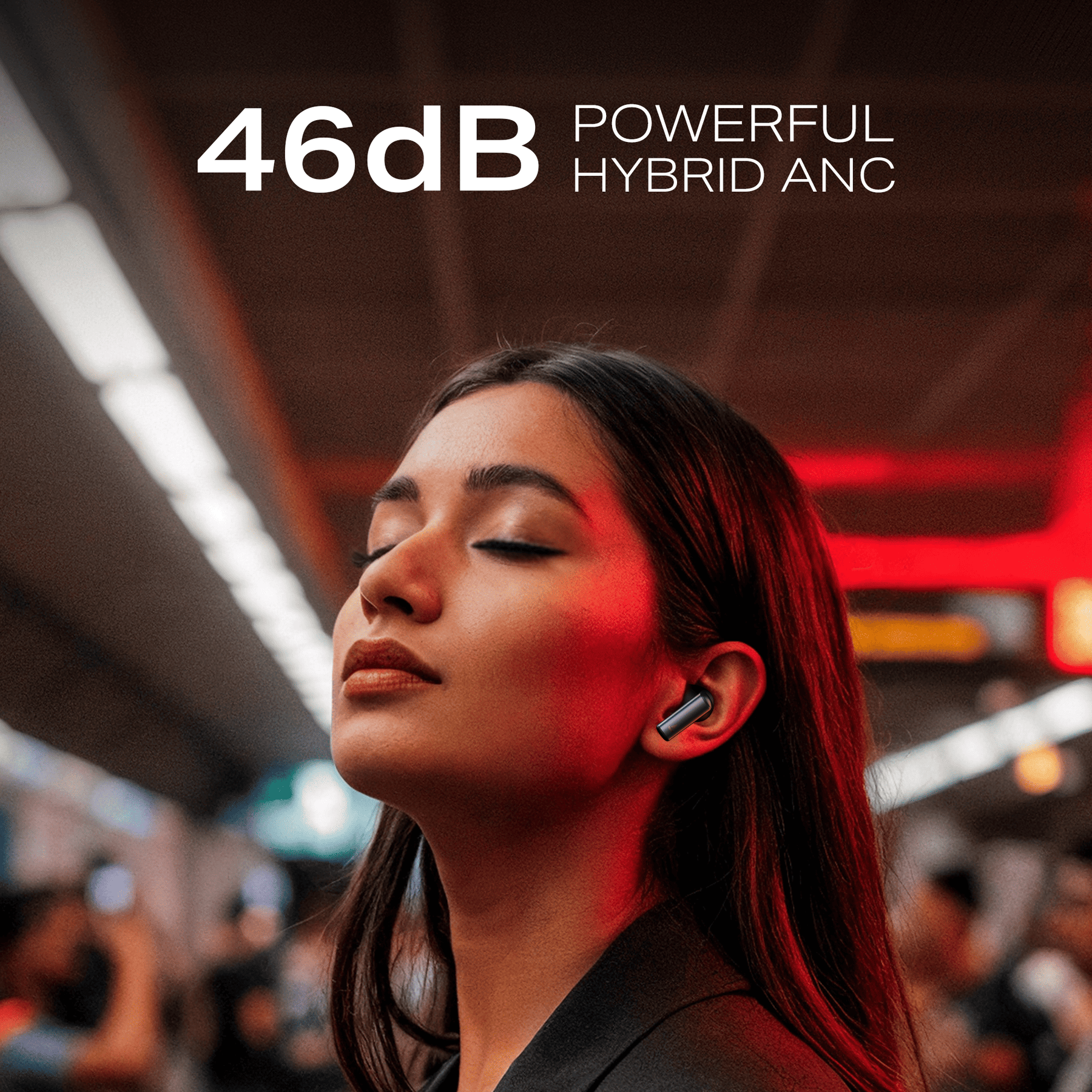 boAt Airdopes Prime 701 ANC | Wireless Earbuds with 50 Hours Playback, 46dB Hybrid ANC, Spatial Audio & 100K Crest AI Units