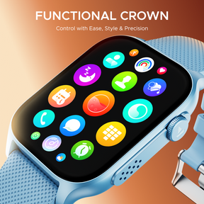 boAt Ultima Ember | Smartwatch with 1.96" AMOLED Display, Cloud Watch Faces, Functional Crown, BT Calling