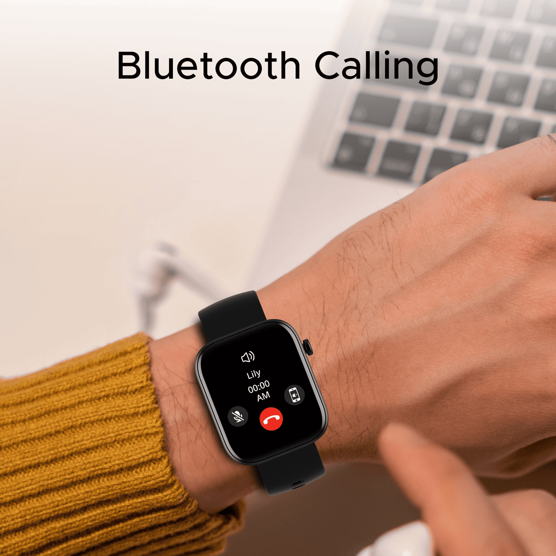 boAt Ultima Rise | Smartwatch with 1.83" Display, SOS, BT Calling, 700+ Modes