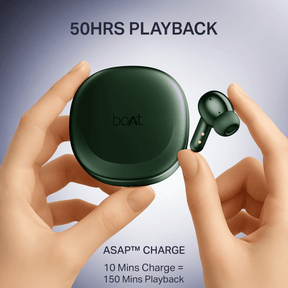 boAt Airdopes Prime 511 | Wireless Earbuds with 50 Hours Playback, AI-ENx™ Calling, Multipoint Connectivity & boAt Signature Sound
