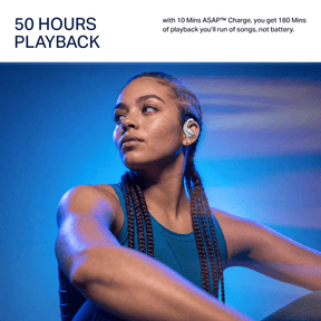 boAt Airdopes Stride | Open-Ear Earbuds with 50 Hours Playback & Spatial Audio