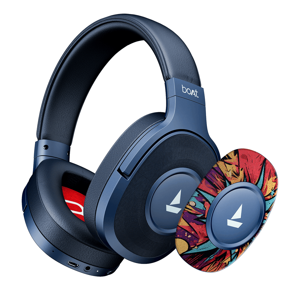 boAt Rockerz Plus 550 Wireless Headphones - Image 2