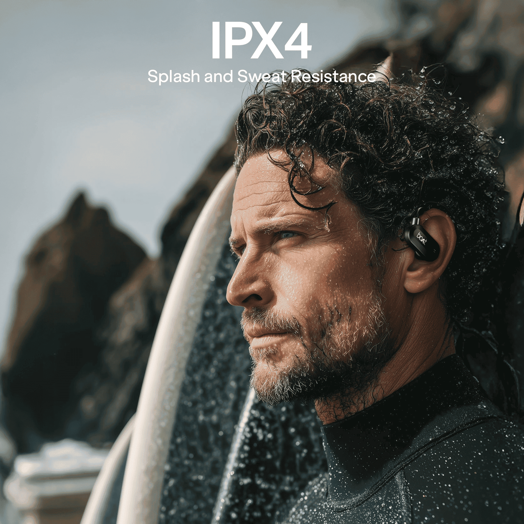 boAt Rockerz 261 Pro | Wireless Earphone with 15 Hours Playback, ASAP™ Charge, 14.8mm Drivers, Bluetooth v5.3, ENx™ Tech (Perfect for Outdoor Sports)