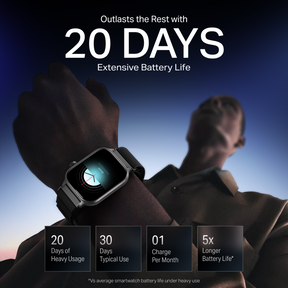 boAt Storm Infinity Plus | Power-Packed Smartwatch with HD Display & 20-Day Battery