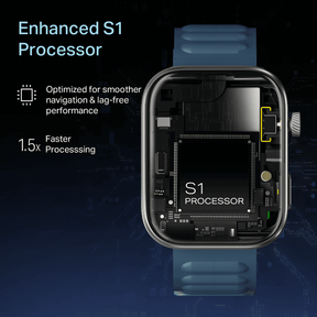 boAt Chrome Endeavour | Smartwatch with 1.96" AMOLED Display, AI Coach, Auto Activity Detection & Turn-by-Turn Navigation