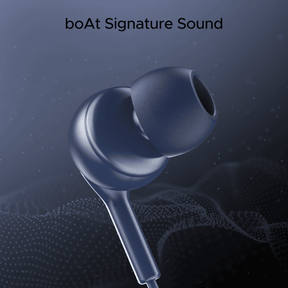 Bassheads 100C | Wired Earphone with Type-C Jack, boAt Signature Sound, In-built Mic, Integrated Controls