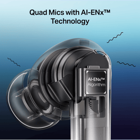 boAt Airdopes Prime 513 ANC | Wireless Earbuds with 65 Hours Playback, 32dB ANC, Quad Mics & Multipoint Connectivity