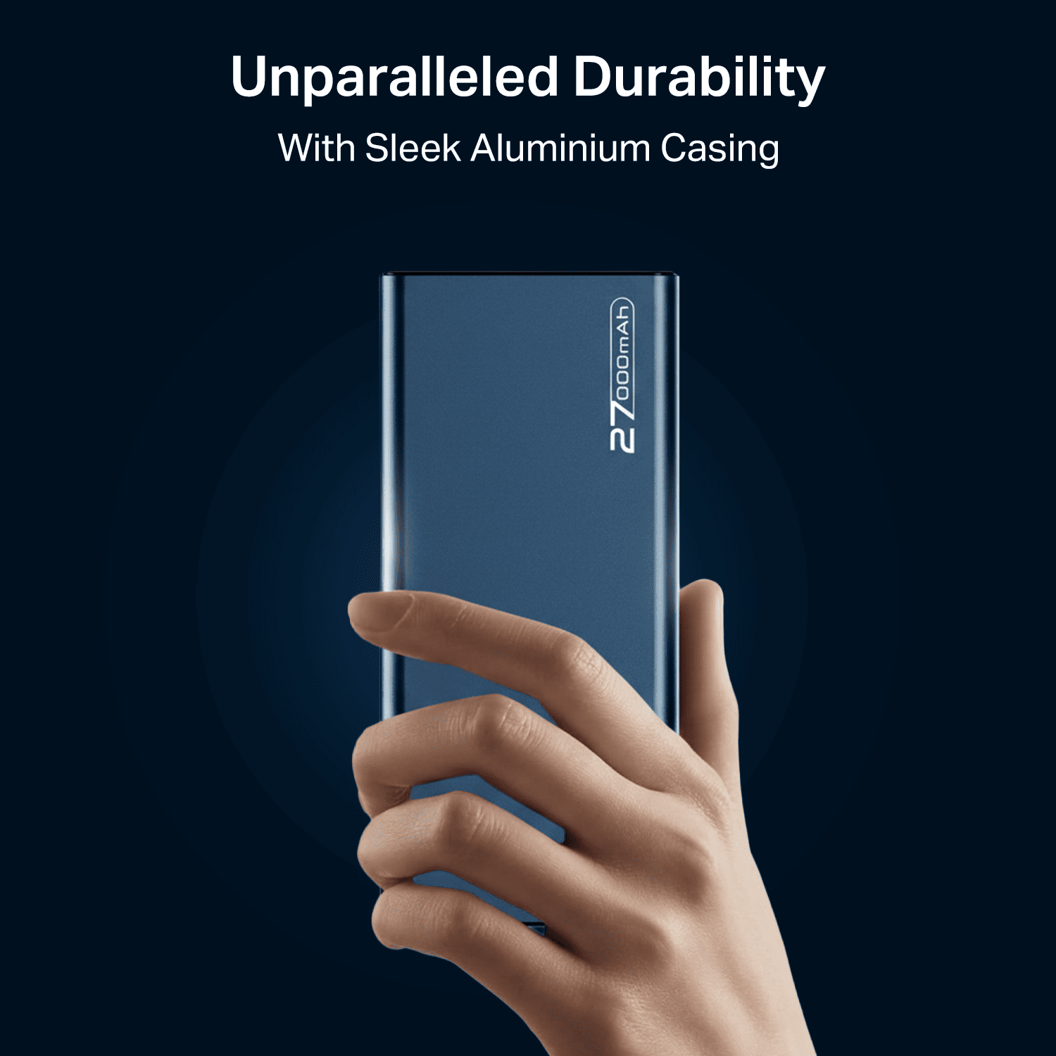 Energyshroom PB600 | Powerbank with 22.5W Fast Charging, 27000mAh, 12-Layer Protection, 4 Output Ports
