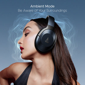 boAt Nirvana 751 ANC | Wireless Headphone with 40 mm drivers, 65 Hours (54 Hours with ANC), Type C, Dual Compatibility