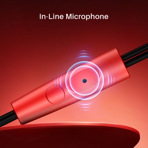 Bassheads 95 | Wired Earphone with 10mm Drivers, 120cm Cable Length, In-line Mic, Lightweight Build, 3.5mm Jack