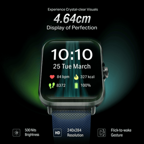 boAt Storm Infinity | Smartwatch with 1.83" HD Display, ASAP Charge, 15-Day Battery Life, Functional Crown, BT v5.4