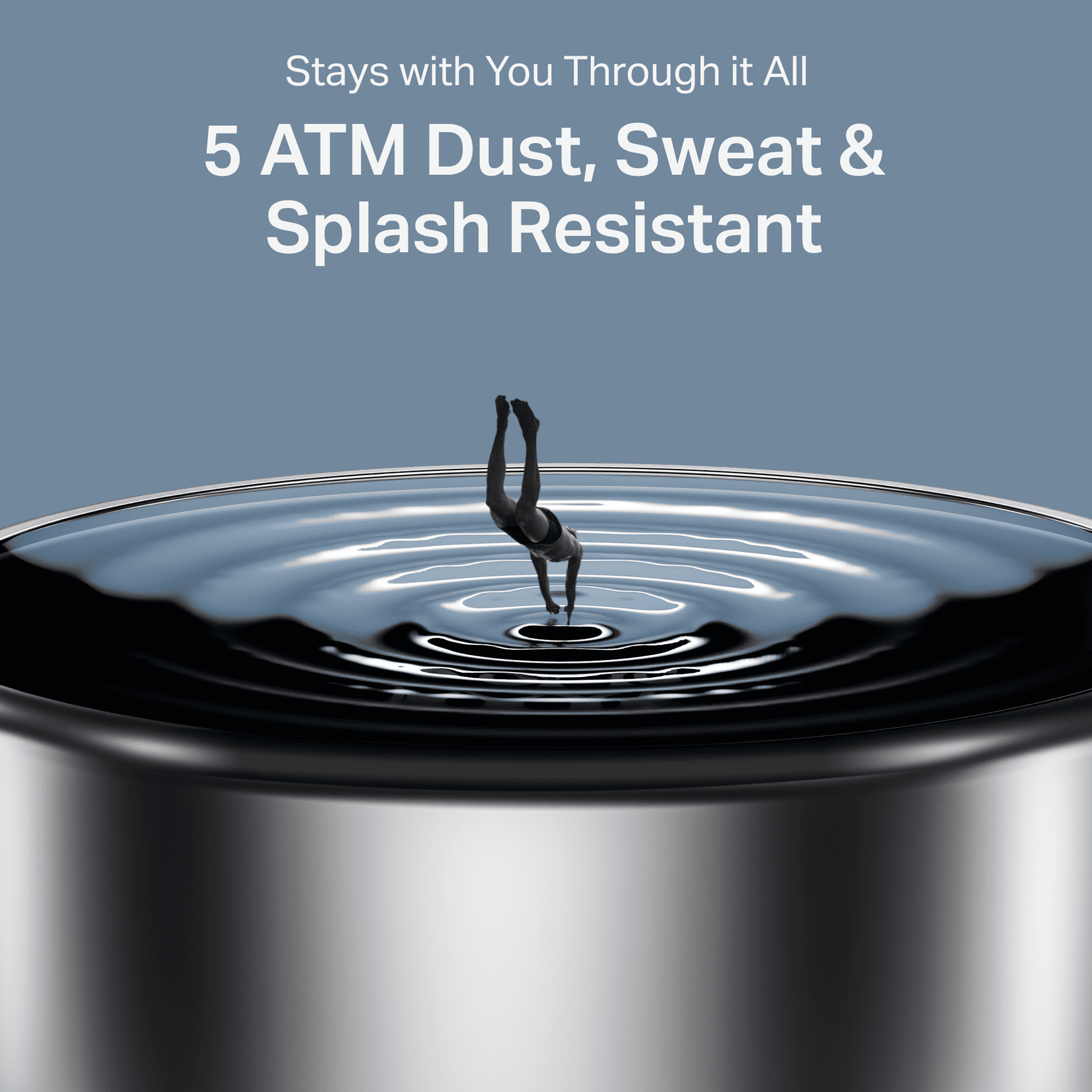 Smart Ring Active Plus | Smart Ring with Health Monitoring, Wireless Charging, Stainless Steel Build