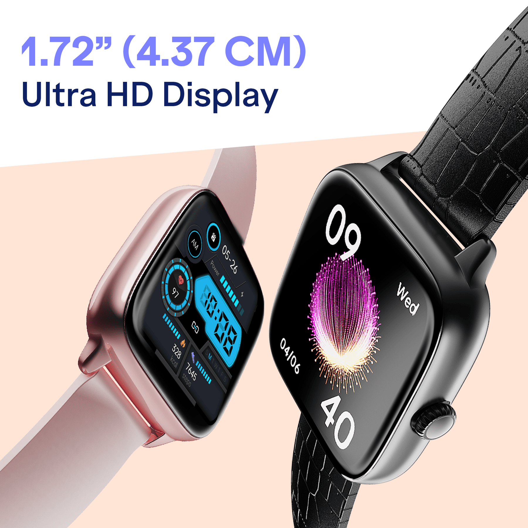 boAt Storm Verge | Smartwatch with 1.72" Ultra HD Display, Premium Metal Build & Advanced Bluetooth Calling