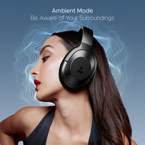 boAt Nirvana 751 ANC | Wireless Headphone with 40 mm drivers, 65 Hours (54 Hours with ANC), Type C, Dual Compatibility