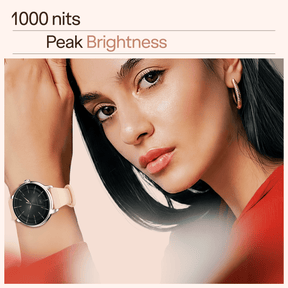 boAt Chrome Iris | Smartwatch with 1.32" AMOLED Display, 1000 nits brightness & Wellness Tracking