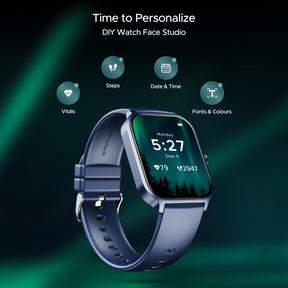 boAt Storm Call 3 Plus | Smartwatch with 1.96" HD Display, BT Calling, 700+ Activity Modes, SOS feature, Functional Crown