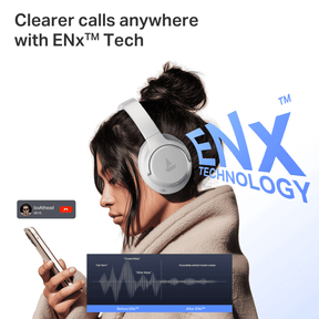 boAt Rockerz 512 ANC | Wireless Headphones with 40dB Hybrid ANC, 80H Playback & boAt Signature Sound