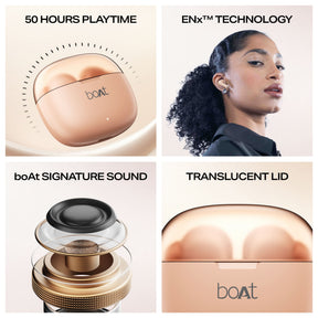 boAt Airdopes 212 | Wireless Earbuds with 50 Hours Playback, BEAST™ Mode & ENx™ Calling