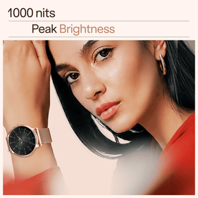 boAt Chrome Iris | Smartwatch with 1.32" AMOLED Display, 1000 nits brightness & Wellness Tracking