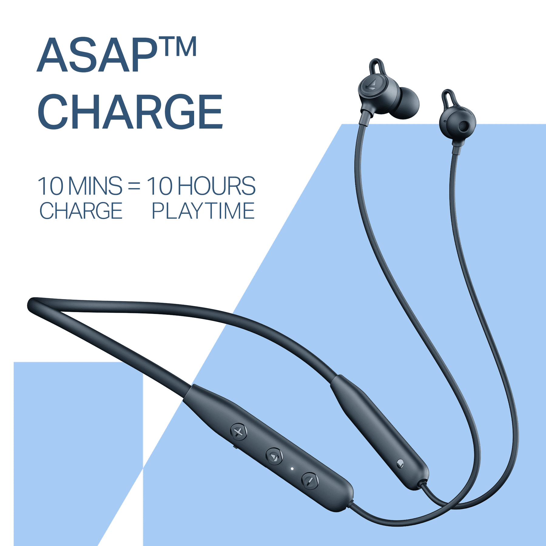 boAt Rockerz 200 | Wireless Earphone with 60H Playback, ASAP™ Charge, BEAST™ Mode, ENx™ Technology