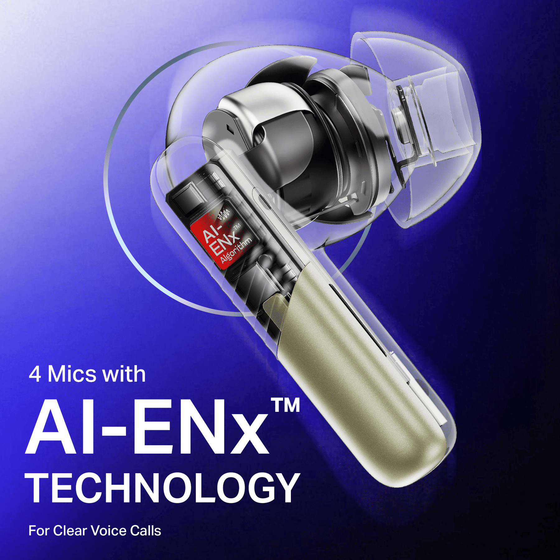 boAt Airdopes Prime 412 | Wireless Earbuds with 50 Hours Playback, AI-ENx™ Calling, BEAST™ Mode & boAt Signature Sound