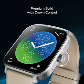 boAt Storm Call 3 Plus | Smartwatch with 1.96" HD Display, BT Calling, 700+ Activity Modes, SOS feature, Functional Crown