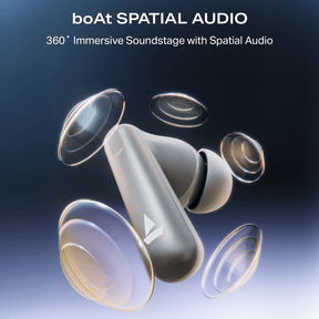 boAt Airdopes Prime 700 ANC | Wireless Earbuds with 50 Hours Playback, 48dB Hybrid ANC, 6 Mics & Multipoint Connectivity