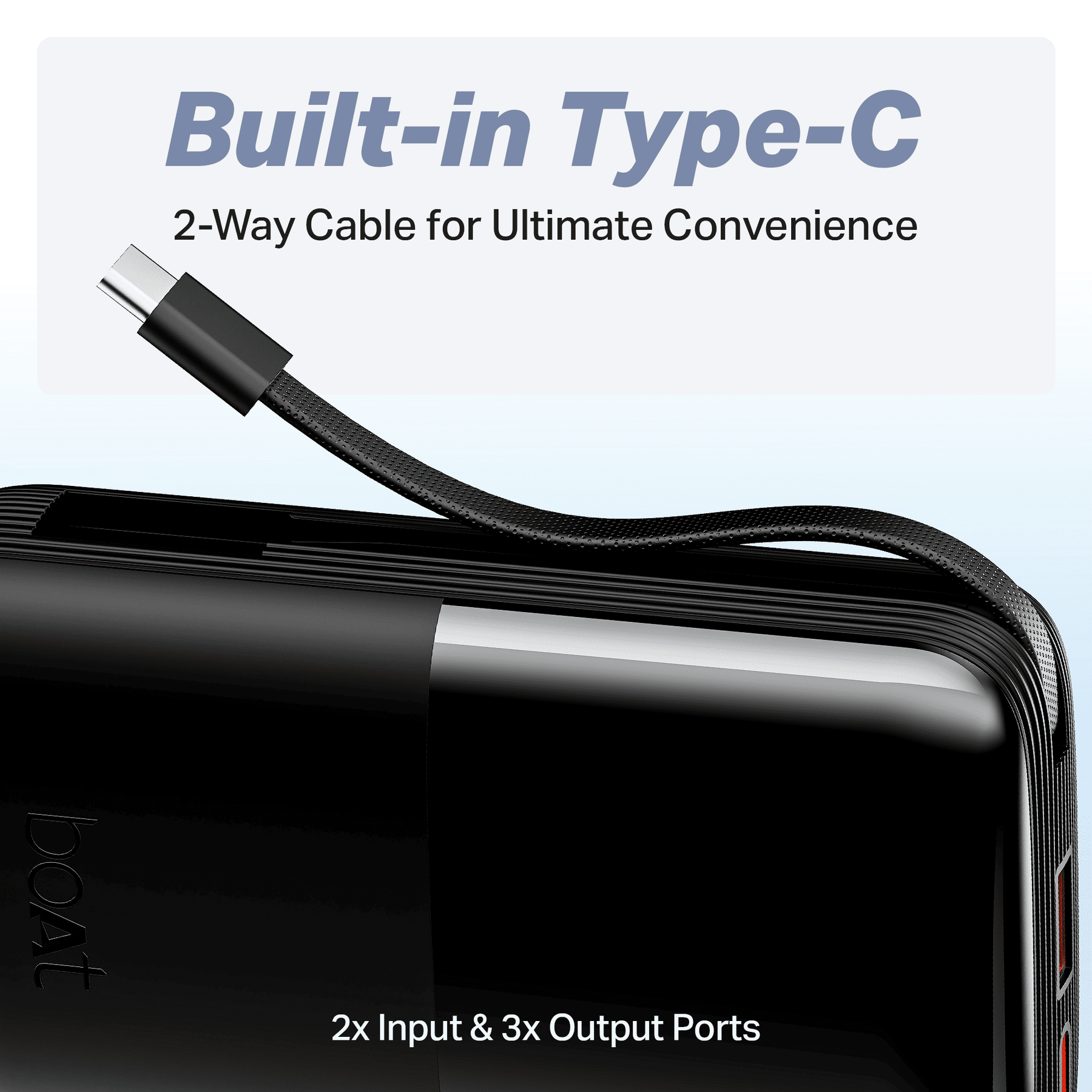 Energyshroom PB400 Turbo X | Powerbank with 35W Fast Charging, 20000mAh, 12-Layer Protection, 3 Output Ports