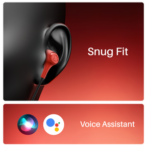 Bassheads 95 | Wired Earphone with 10mm Drivers, 120cm Cable Length, In-line Mic, Lightweight Build, 3.5mm Jack