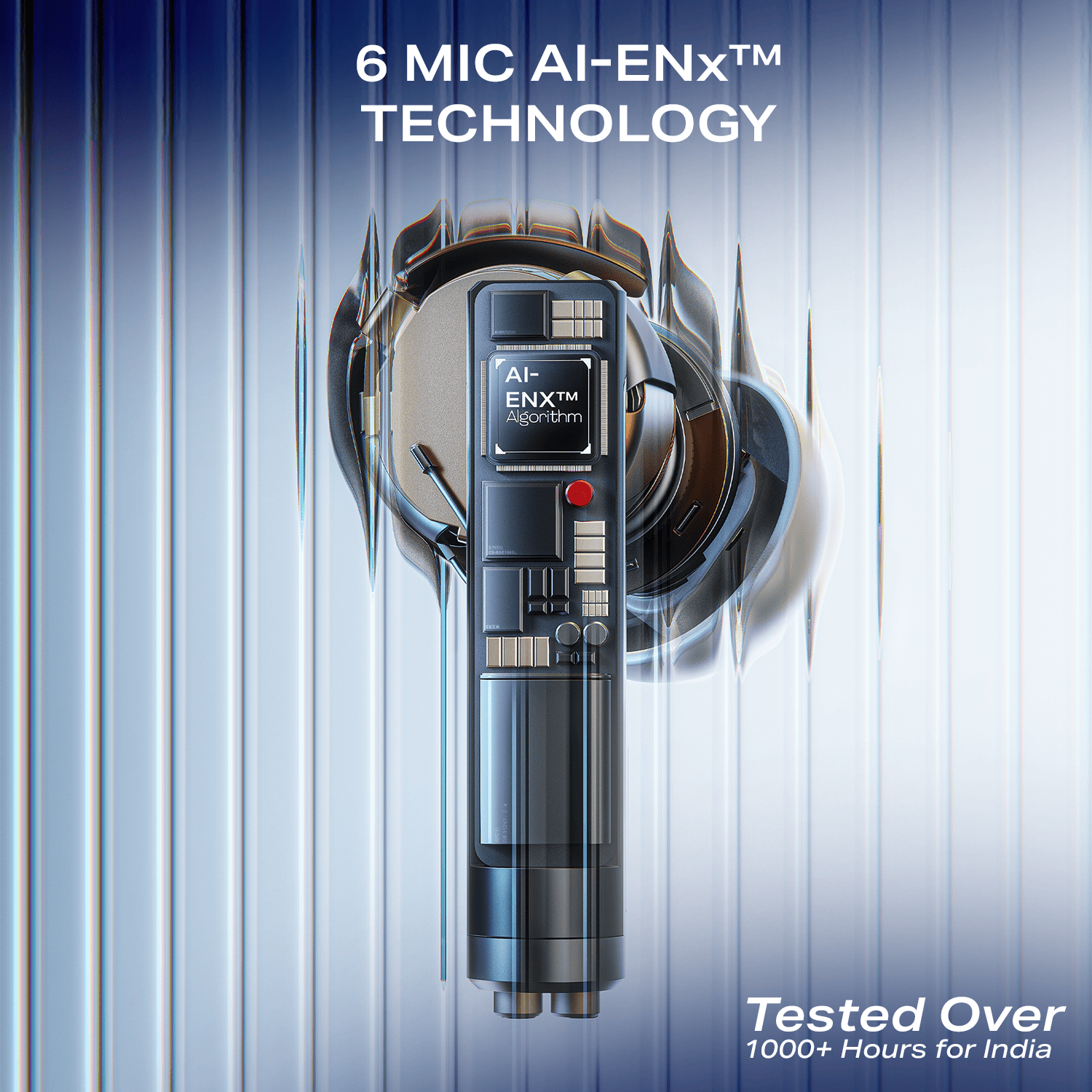 boAt Airdopes Prime 700 ANC | Wireless Earbuds with 50 Hours Playback, 48dB Hybrid ANC, 6 Mics & Multipoint Connectivity