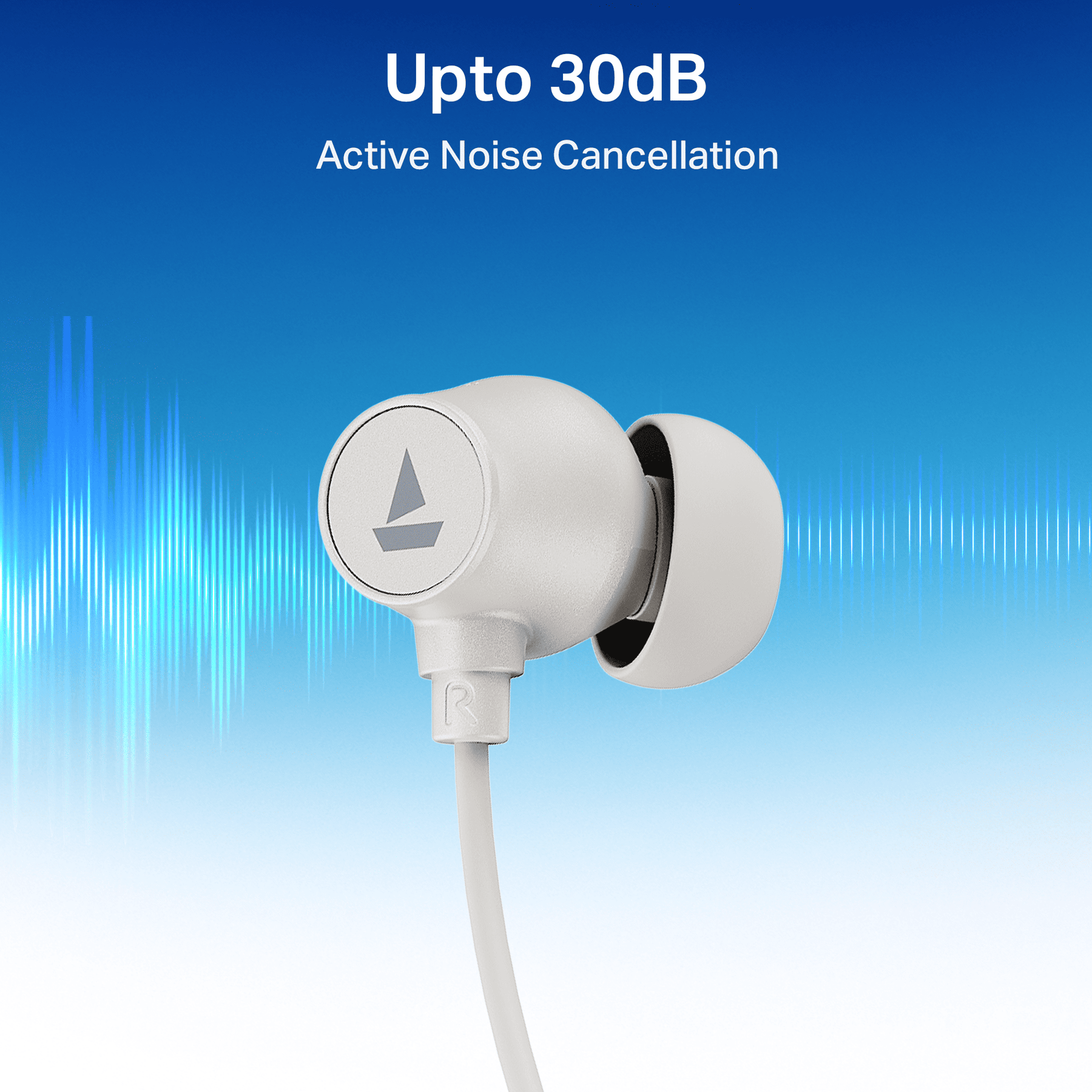 boAt Rockerz Zen ANC | Wireless Neckband Earphones with 40 Hours Playback, 30dB ANC & BEAST™ Mode